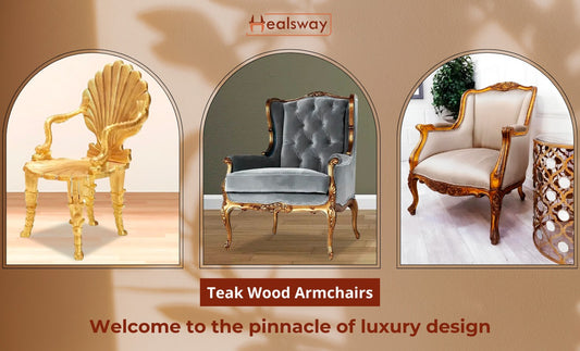 Teak Wood Armchairs: Welcome to the pinnacle of luxury design