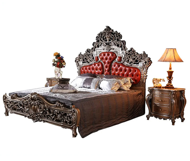 European style bed set