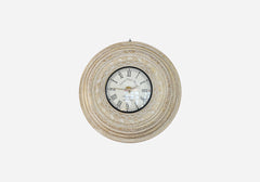Antique Premium Wooden Round Wall Clock Handicraft