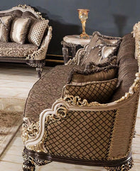 side view of 3 seater sofa