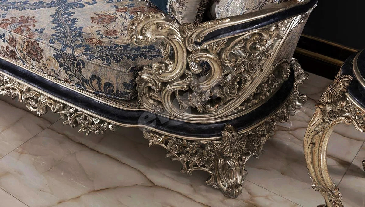 deep and finish carving on sofa set