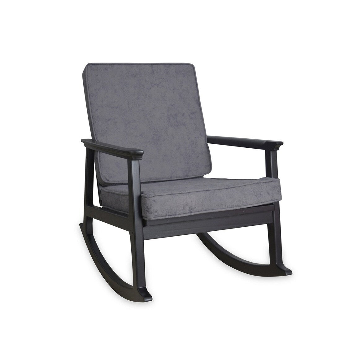 Modern Style Comfortable Teakwood Rocking Chair