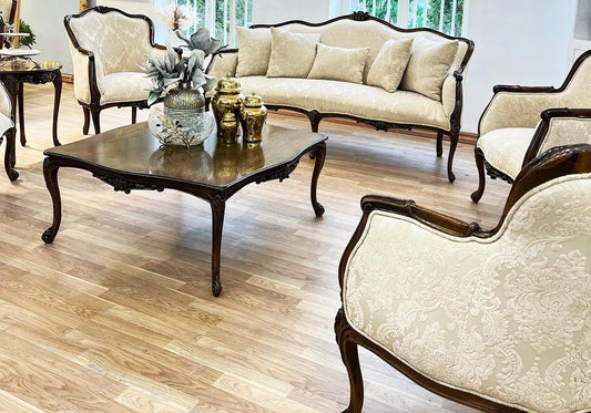 Teakwood Sofa Set