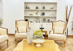 two sofa chairs
