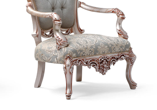 The Regal Sanctuary Plush Luxury Armchair