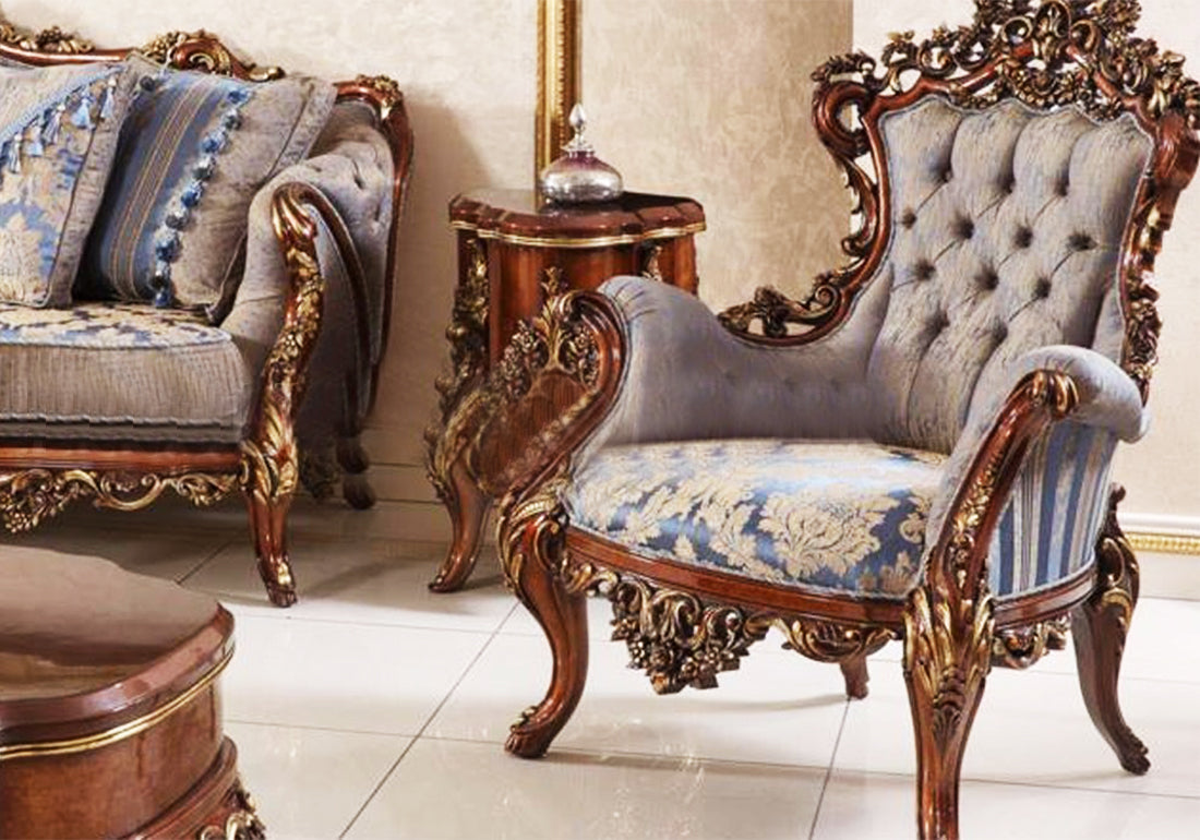 brown color arm chair