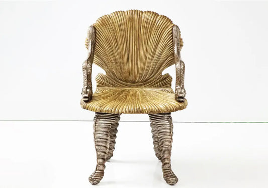 Premium Design Handmade Wooden Grotto Arm Chair