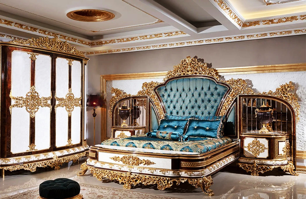 A royal luxury bed