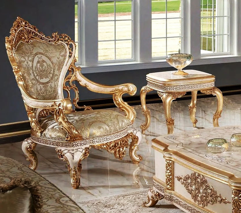 Luxury Heavy Antique Design Carving Sofa Set