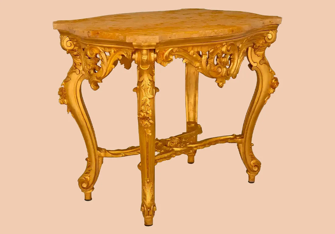 Royal Italian Luxury Louis XV Side Table