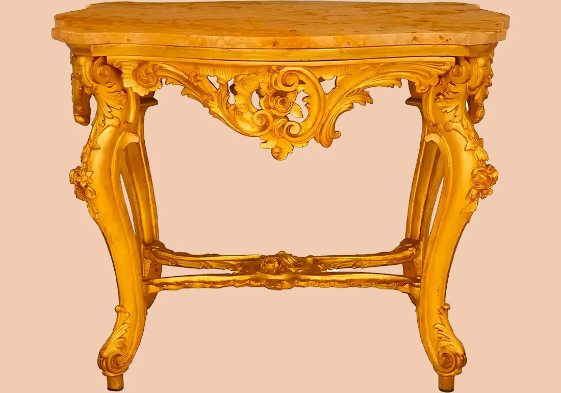 Royal Italian Luxury Louis XV Side Table